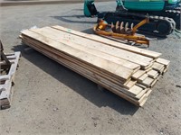 Skid Of Soft Rough Maple Lumber