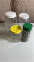 Plastic Lidded Containers