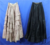 (7) Victorian Dress Skirts