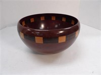 J. H. King wooden bowl