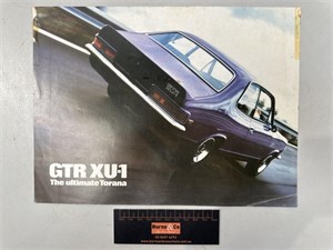 Holden GTR XU-1 Torana Dealership Sales Flier