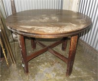 An Arts & Crafts Quarter Sawn Oak Table