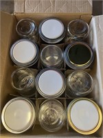 2 BOXES OF PINT CANNING JARS