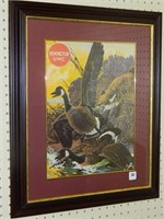 Framed Remington UMC Goose Print