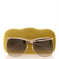 Gucci Square Aviator Sunglasses New