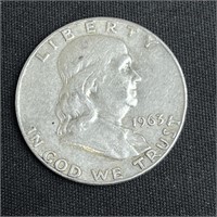 1963 Franklin Silver Half Dollar