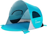 $70  WolfWise UPF 50+ Pop Up Beach Tent Sun Shade