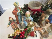 Christmas Lot-Including Nativity Set