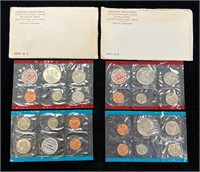 1970 & 1971 US Mint Uncirculated Coin Sets