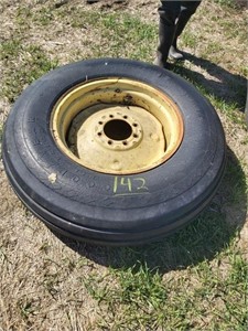 11.25x24 tire on rim