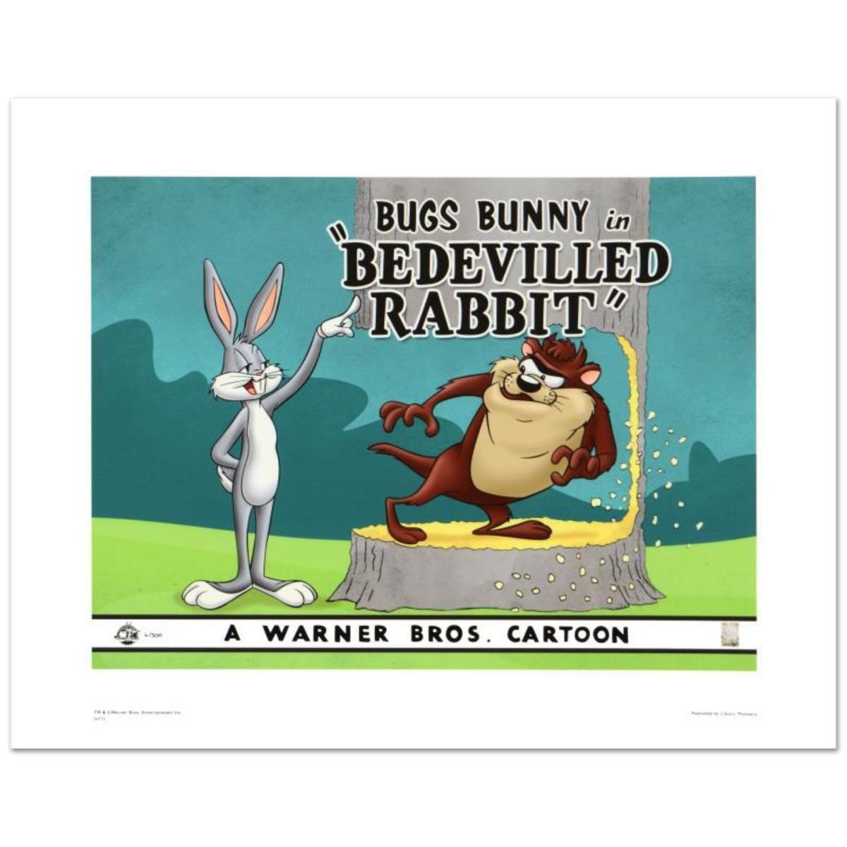 Bedevilled Rabbit Limited Edition Giclee from Warn