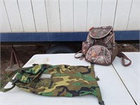 US and Sportsman Camo Bags