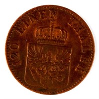 1864 Prussian 3 Pfennig