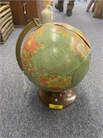 1940's 12" Replogle Precision Legend World Globe