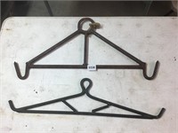 2- deer game hangers