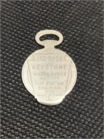 Keystone watch case opener