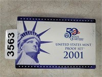 2001 UNITED STATES MINT PROOF SET