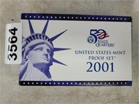 2001 UNITED STATES MINT PROOF SET