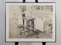 1978 Matt Harley Original Pencil Still-life