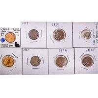 1845-2000 [12] US Varied Coinage