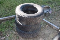 (3) BF Goodrich 265/70R17 Tires