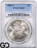 1884-O Morgan Silver Dollar, PCGS MS65 ** Nice!