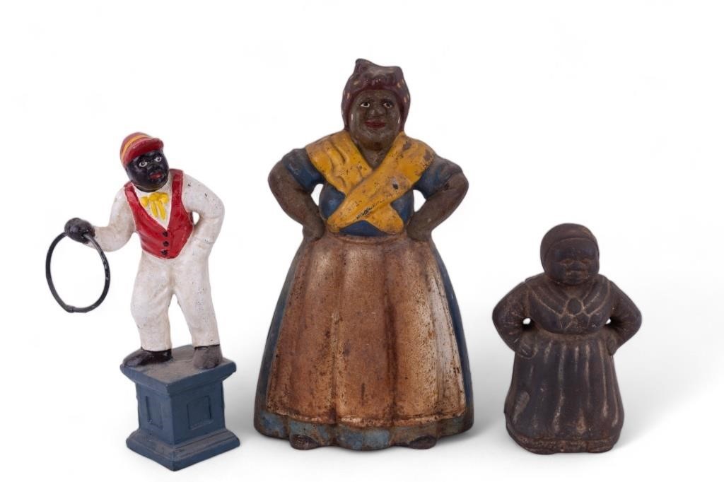 Black Americana Cast Iron Figures