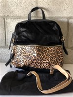 Jessica Simpson Backpack/Black Handbag