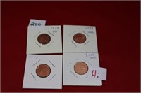 vintage pennies