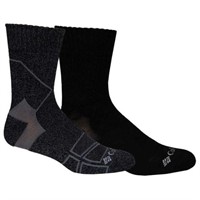 4-Pk Columbia Men's Hiking Sock, Black