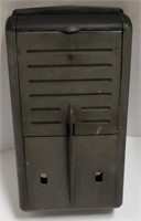 Vtg Metal Mailbox, 10 1/2"T x 6"W x 2 1/2"D