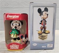 (2) Mickey Mouse Figurines