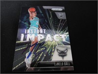 LAMELO BALL SIGNED ROOKIE CARD WITH COA