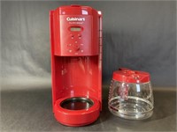 Red Cuisinart Filter Brew Coffee Maker