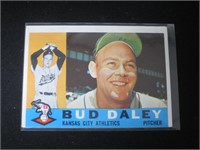 1960 TOPPS #8 BUB DALEY KANSAS CITY ATHLETICS