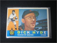 1960 TOPPS #193 DICK HYDE SENATORS VINTAGE