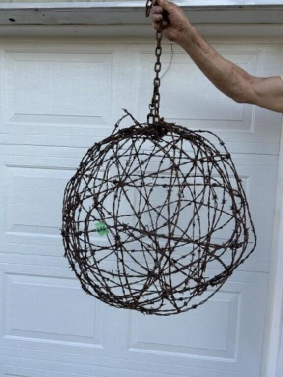 Barbwire Ball - decorative