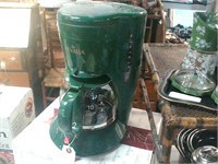 Green Gevalia coffee maker
