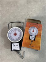 Portable 50LB Dial Scale With Hanging Hook And