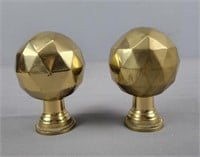 Two Brass Ornaments