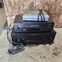 Digital audio/video center, DVD/VHS player