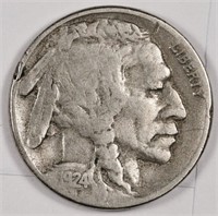 1924 s Buffalo Nickel