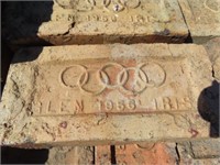 Part Pallet of 1956 Olympic Stamped Bricks