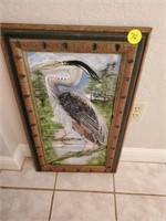 NICE FRAMED ARTWORK - BIRD