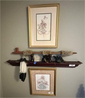 2 Artist Signed Watercolor Paintings