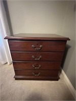 Wood 2 Drawer File Cabinet