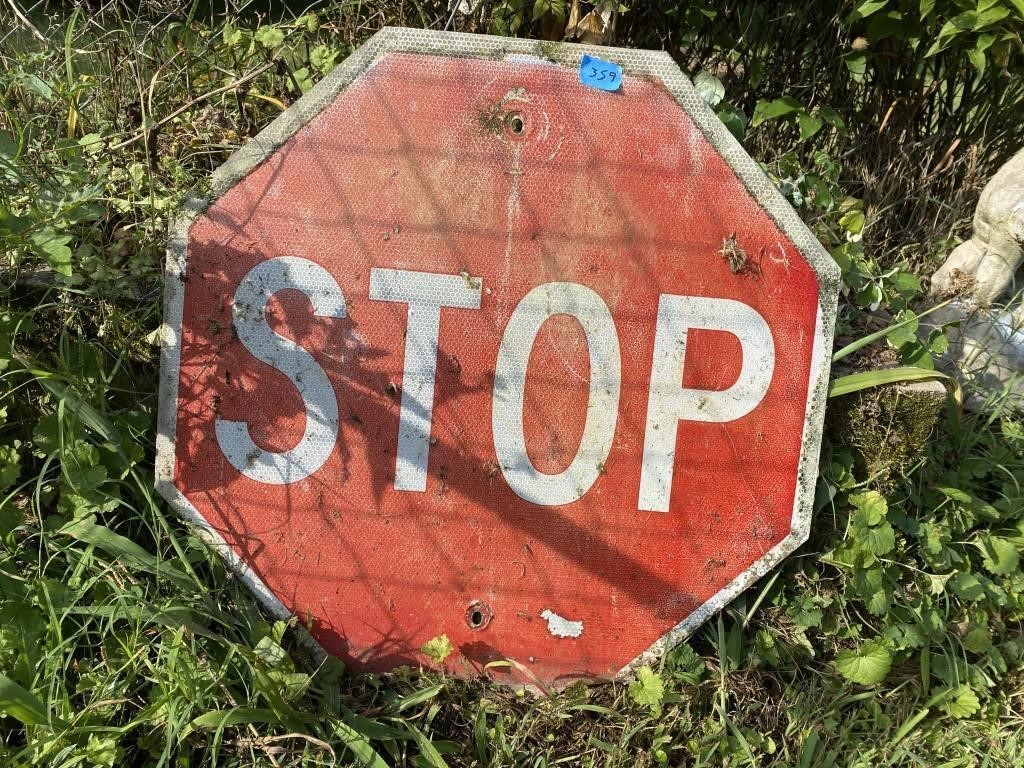 Metal Stop Sign