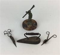 Four Iron Objects Inc Skier, Scissors