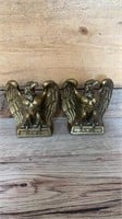 Eagle Brass bookends