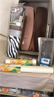 Zebra wallpaper drawer liner outlet cover floor